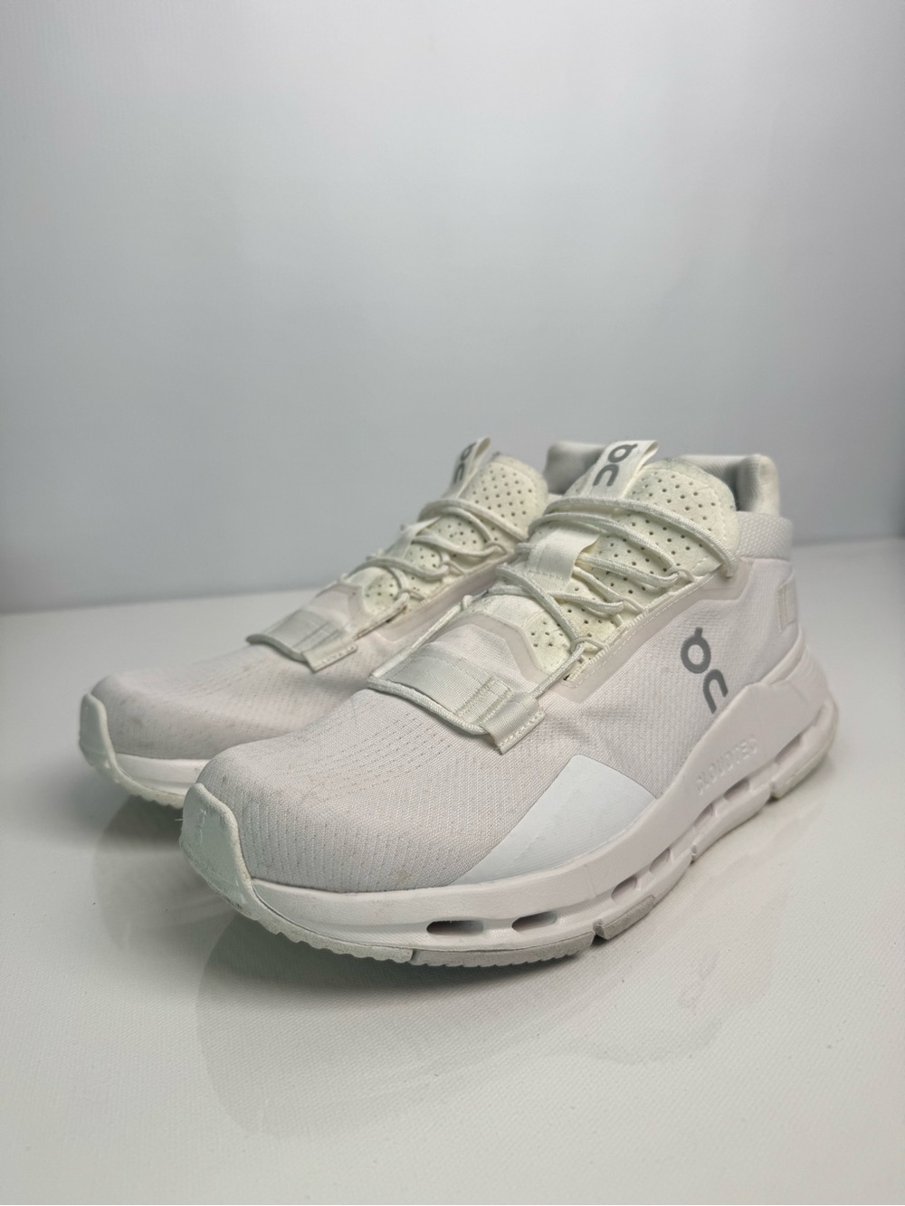 On Cloudnova 2 Men’s Sneakers Size 10 White Casual Training Shoes - Picture 5 of 13